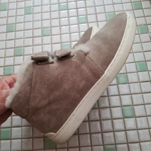 Rag & Bone Kent Suede Shearling Desert Sneaker 6.5